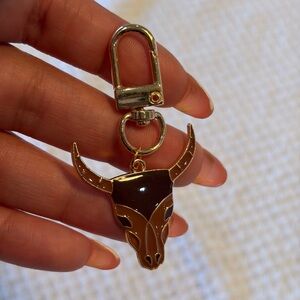 Western Longhorn Bull Skull Keychain Bag Charm 🤎 ♥️♥️5 for $25♥️♥️